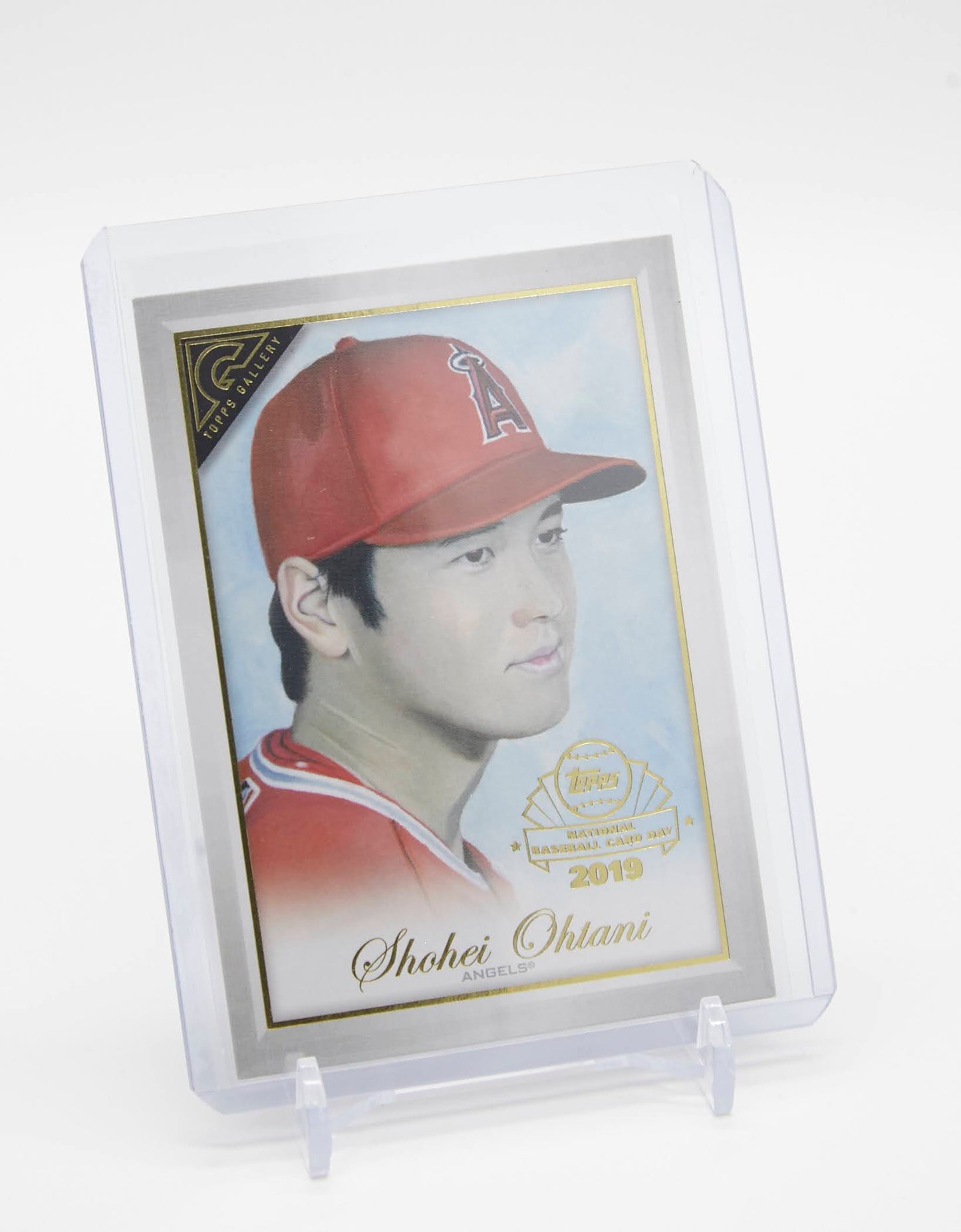 大谷翔平「NBCD」限定配布カード Topps公式プロモ 2019 Topps Gallery National Baseball Card Day #GP-SO Shohei Ohtani