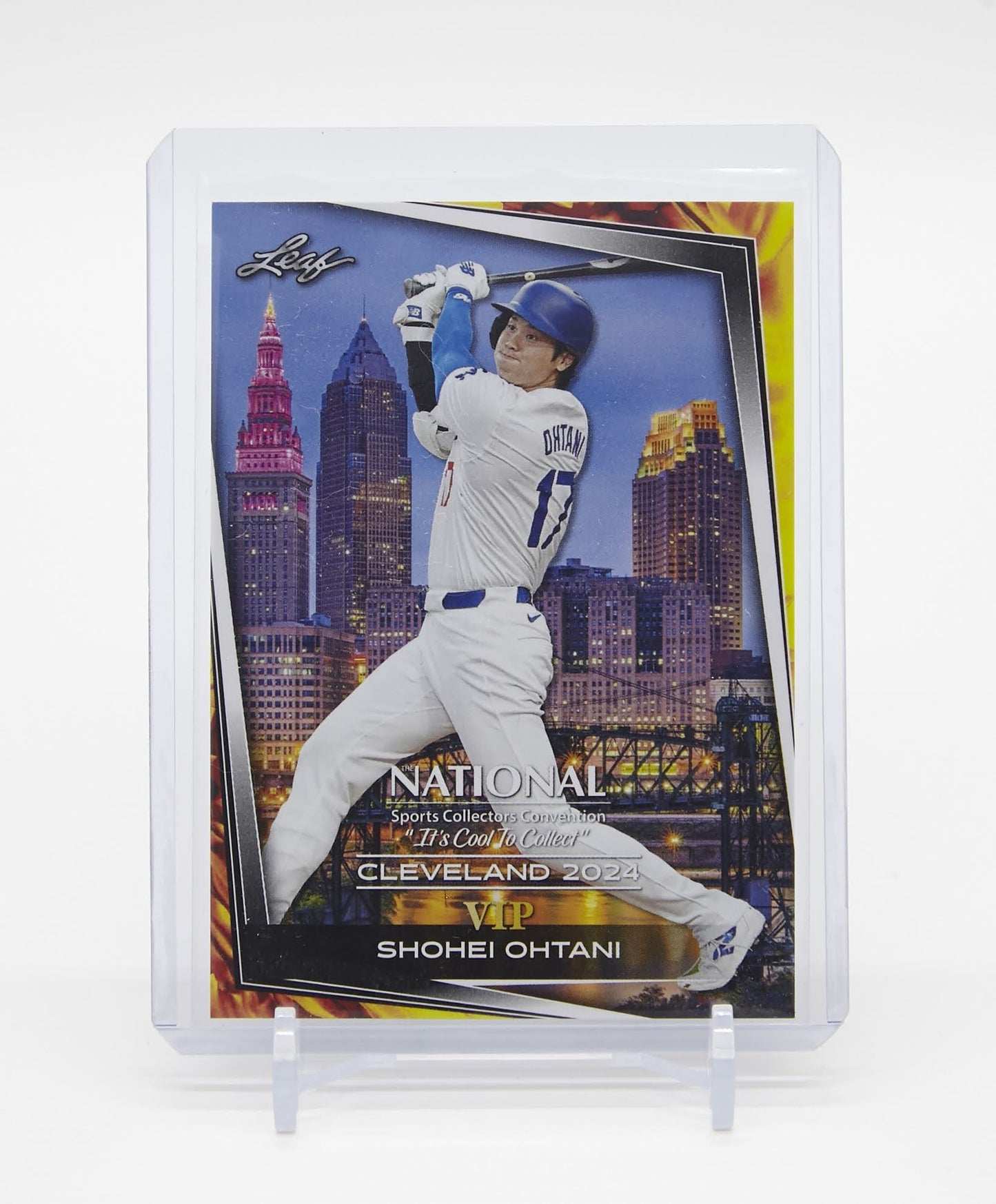 大谷翔平「National」カードショー Leaf社限定配布 VIPプロモカード 2024 Leaf National Sports Collectors Convention VIP Promo Card #VP-5 Shohei Ohtani